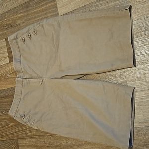 Women's khaki shorts